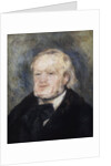 Portrait of the composer Richard Wagner, 1882 by Anonymous