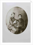 Pyotr Ilyich Tchaikovsky (left) and Vladimir Gerard. 29 May 1859, Petersburg, 1859 by Anonymous