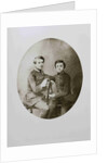 Pyotr Ilyich Tchaikovsky (left) and Vladimir Gerard. 29 May 1859, Petersburg, 1859 by Anonymous