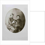 Pyotr Ilyich Tchaikovsky (left) and Vladimir Gerard. 29 May 1859, Petersburg, 1859 by Anonymous