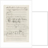 Autograph manuscript of the Orchestral Suite No. 2 in C major, Op. 53, 1883 by Anonymous
