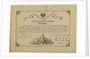 Tchaikovskys Diploma (Academic certificate) from the St. Petersburg Conservatory, 1865 by Anonymous