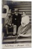 Pyotr Ilyich Tchaikovsky visiting Nikolay and Medea Figner, 1890 by Anonymous