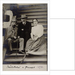 Pyotr Ilyich Tchaikovsky visiting Nikolay and Medea Figner, 1890 by Anonymous