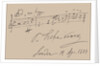 Musical quotation from the Suite No. 1, Op. 43, 1889 by Anonymous