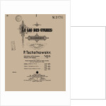 Cover of the score of the ballet Swan Lake by Pyotr Tchaikovsky, 1900 by Anonymous