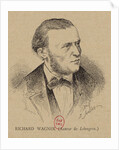 Portrait of the Composer Richard Wagner, 1891 by Anonymous