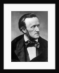 Portrait of the Composer Richard Wagner in Paris, 1861 by Anonymous