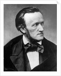 Portrait of the Composer Richard Wagner in Paris, 1861 by Anonymous