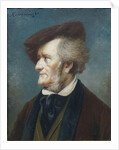 Portrait of the Composer Richard Wagner by Anonymous