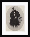 Portrait of the Composer Richard Wagner, 1864 by Anonymous