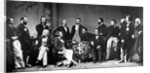 Richard Wagner in the circle of friends and admirers before the premiere of Tristan in Munich, 186 by Anonymous