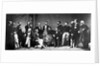 Richard Wagner in the circle of friends and admirers before the premiere of Tristan in Munich, 186 by Anonymous
