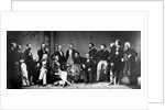 Richard Wagner in the circle of friends and admirers before the premiere of Tristan in Munich, 186 by Anonymous