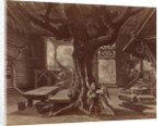 Set design for opera Die Walküre by Richard Wagner, ca 1878 by Anonymous