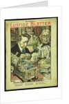 Twilight of the Coins. Caricature from Lustigen Blätter. Berlín. No 34, 1902, dedicated to the Bayre by Anonymous