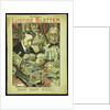 Twilight of the Coins. Caricature from Lustigen Blätter. Berlín. No 34, 1902, dedicated to the Bayre by Anonymous