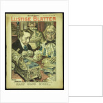 Twilight of the Coins. Caricature from Lustigen Blätter. Berlín. No 34, 1902, dedicated to the Bayre by Anonymous