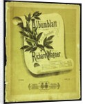 Albumblatt (Es-dur) für das Pianoforte, Mainz, 1882, 1882 by Anonymous