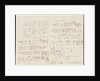 Letter to Carolyne Sayn-Wittgenstein including the closing measures of Das Rheingold, 1854 by Anonymous