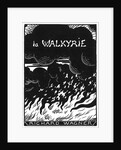 Cover of the vocal score of opera Die Walküre by Richard Wagner, 1894 by Anonymous