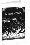 Cover of the vocal score of opera Die Walküre by Richard Wagner, 1894 by Anonymous