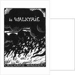 Cover of the vocal score of opera Die Walküre by Richard Wagner, 1894 by Anonymous