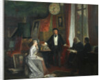 Cosima Wagner, Richard Wagner, Franz Liszt and Hans von Wolzogen in the Wahnfried, Bayreuth, 1881 by Anonymous