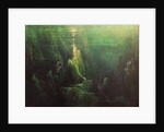 Das Rheingold, 1st scene, at the bottom of the Rhine. Bayreuth, 1896, 1896 by Anonymous