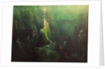 Das Rheingold, 1st scene, at the bottom of the Rhine. Bayreuth, 1896, 1896 by Anonymous