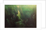 Das Rheingold, 1st scene, at the bottom of the Rhine. Bayreuth, 1896, 1896 by Anonymous