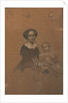 Mathilde Wesendonck with her son Guido, 1856 by Anonymous