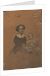 Mathilde Wesendonck with her son Guido, 1856 by Anonymous