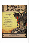 Siegmunds Love Song (Winter storms Have waned, to tht winsome moon) from Opera Die Walküre by Richa by Anonymous