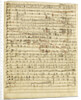 Autograph manuscript of Das Liebesmahl der Apostel, 1843 by Anonymous