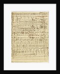 Autograph manuscript of Das Liebesmahl der Apostel, 1843 by Anonymous