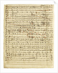 Autograph manuscript of Das Liebesmahl der Apostel, 1843 by Anonymous