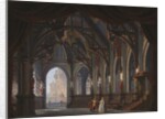 Set design for Opera Tannhäuser by Richard Wagner. Paris, Théâtre de lOpéra-Le Peletier, 13.03.1861 by Anonymous