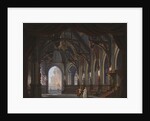 Set design for Opera Tannhäuser by Richard Wagner. Paris, Théâtre de lOpéra-Le Peletier, 13.03.1861 by Anonymous