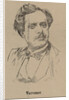 Eugène François Vauthrot Portrait from the Program to Oper Tannhäuser by Richard Wagner by Anonymous