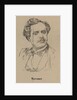 Eugène François Vauthrot Portrait from the Program to Oper Tannhäuser by Richard Wagner by Anonymous