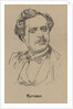 Eugène François Vauthrot Portrait from the Program to Oper Tannhäuser by Richard Wagner by Anonymous