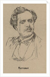 Eugène François Vauthrot Portrait from the Program to Oper Tannhäuser by Richard Wagner by Anonymous