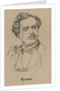 Eugène François Vauthrot Portrait from the Program to Oper Tannhäuser by Richard Wagner by Anonymous