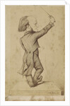 Richard Wagner as Conductor. Caricature, 1863 by Anonymous