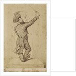 Richard Wagner as Conductor. Caricature, 1863 by Anonymous