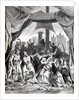 Tristan and Isolde by Richard Wagner. Illustration to the premiere, 1865, 1865 by Anonymous