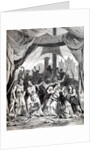 Tristan and Isolde by Richard Wagner. Illustration to the premiere, 1865, 1865 by Anonymous