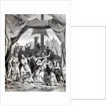 Tristan and Isolde by Richard Wagner. Illustration to the premiere, 1865, 1865 by Anonymous