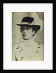 Portrait of Ludwig II of Bavaria with a hat by Anonymous